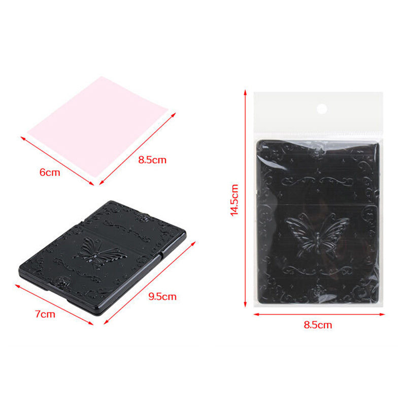 Oil Absorbing Blotting Paper Sheets with Mirror Case by HitMyNeed