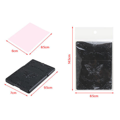 Oil Absorbing Blotting Paper Sheets with Mirror Case by HitMyNeed