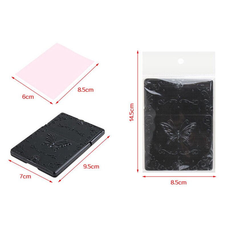 Oil Absorbing Sheets with Mirror Case (50 Sheets) by HitMyNeed