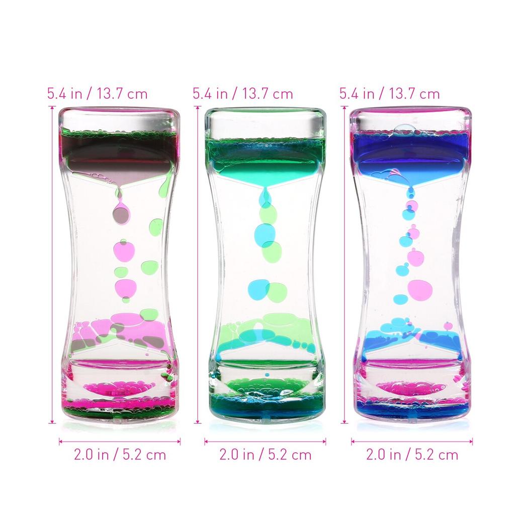 Oil Hourglass Minute Timers Set of 3 by HitMyNeed