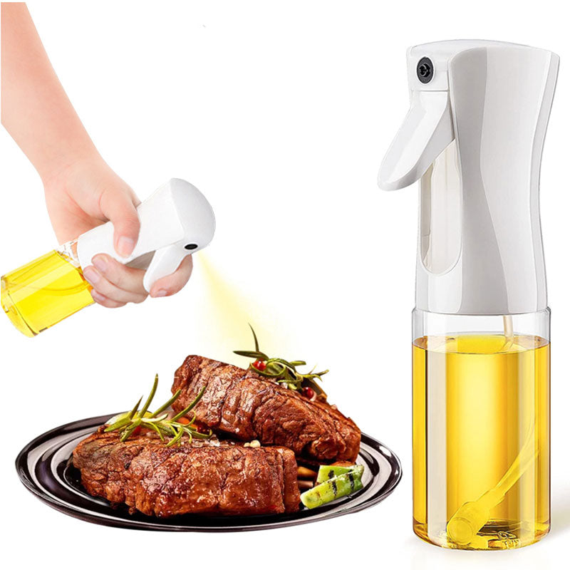 Oil Spray Bottle Dispenser for Cooking & BBQ 200ml-black by HitMyNeed
