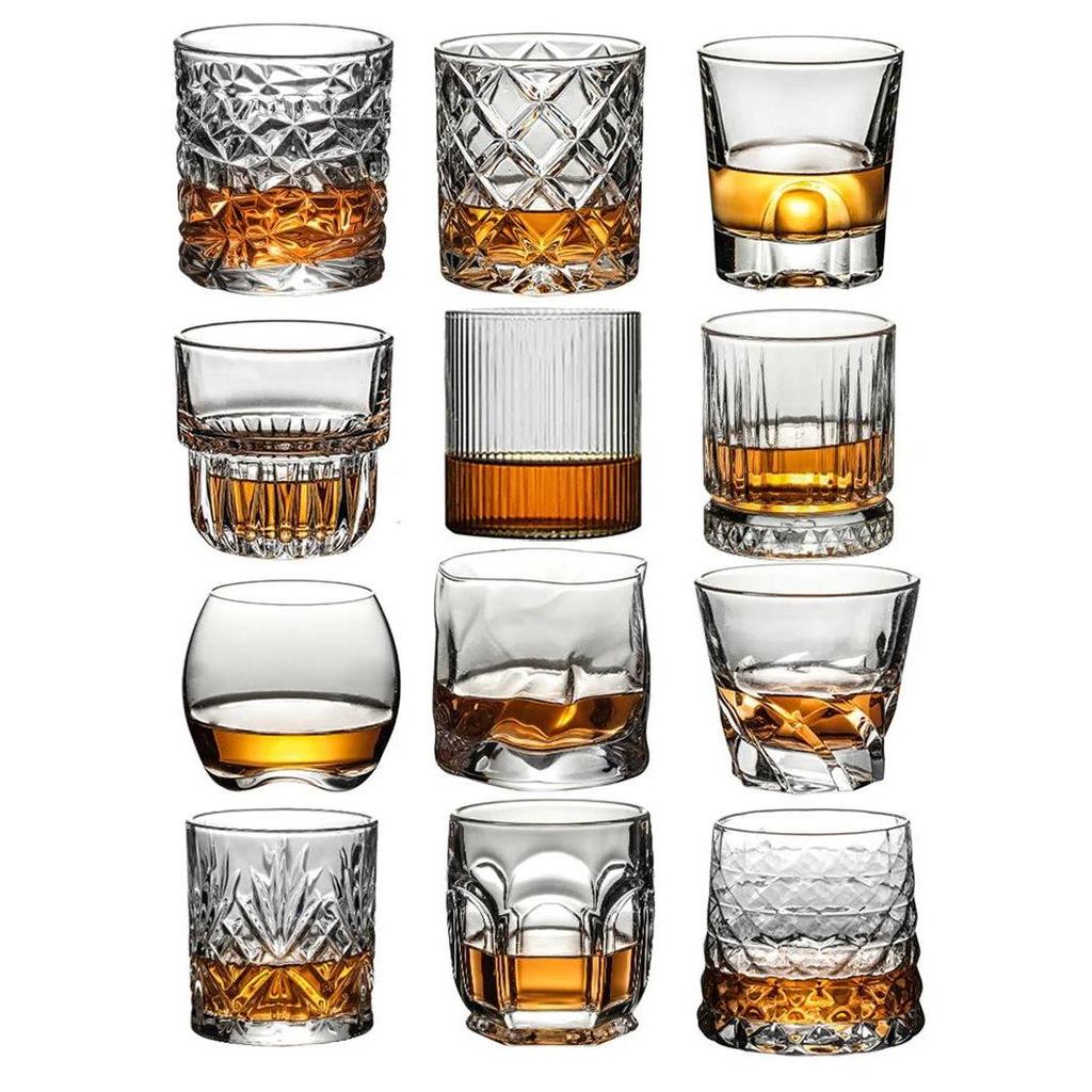 Old Fashioned Whiskey Glasses Set for Scotch & Bourbon by HitMyNeed