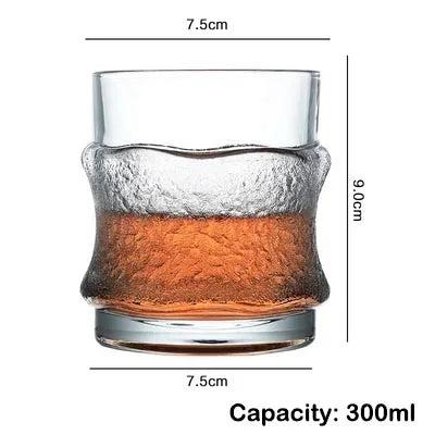 Old Fashioned Whiskey Glasses Set for Scotch & Bourbon ice by HitMyNeed