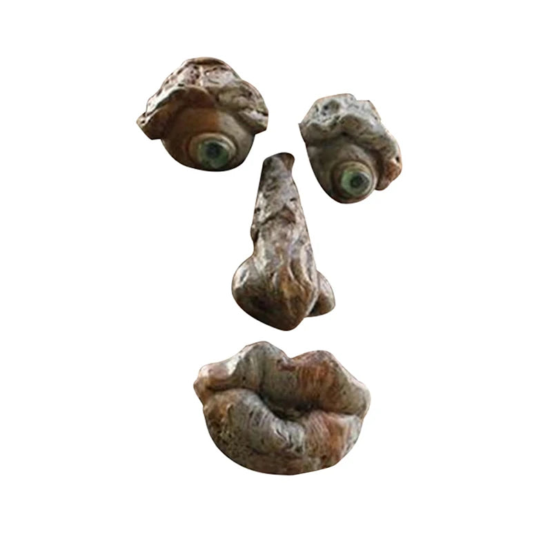 Old Man Tree Face Garden Peeker Yard Art b by HitMyNeed