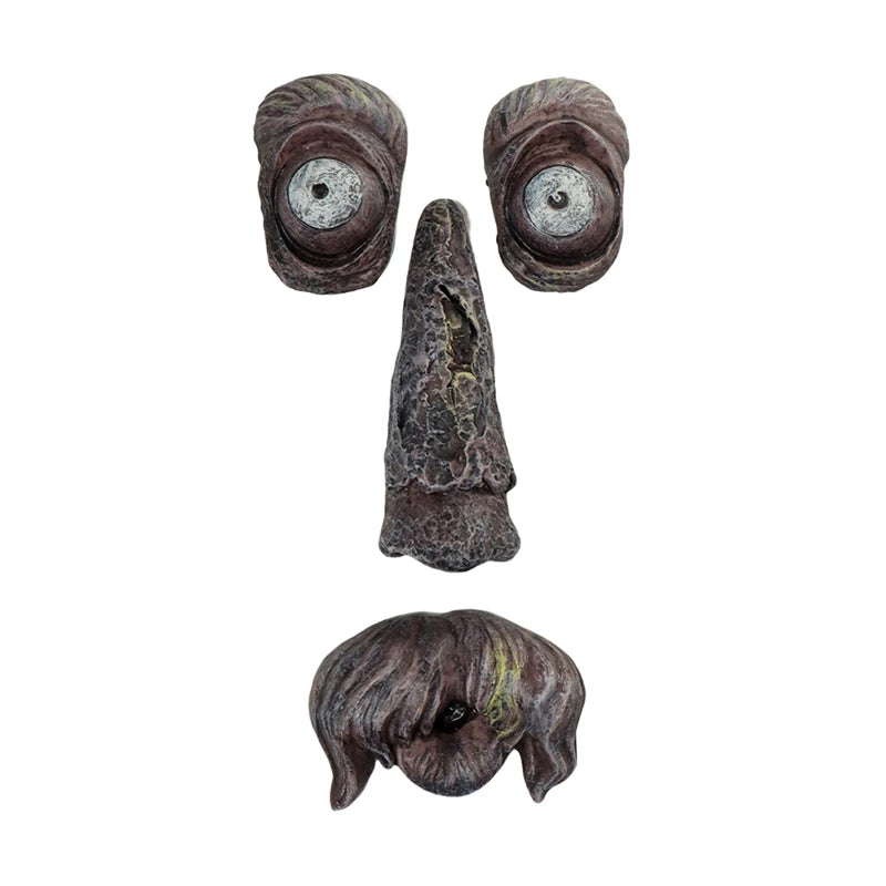 Old Man Tree Face Garden Peeker Yard Art c by HitMyNeed