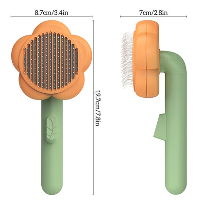One-Click Cleaning Cat Fur Brush by HitMyNeed