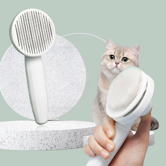 One-Click Pet Deshedding Comb for Cats and Dogs by HitMyNeed