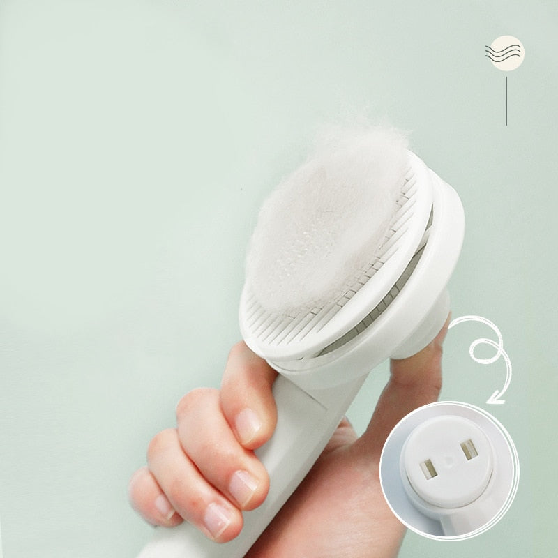 One-Click Pet Deshedding Comb for Cats and Dogs by HitMyNeed
