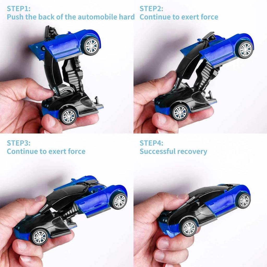 One-Click Transforming Robot Car Toy for Kids by HitMyNeed