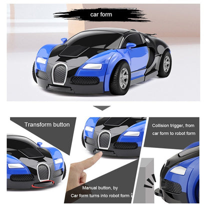One-Click Transforming Robot Car Toy for Kids by HitMyNeed
