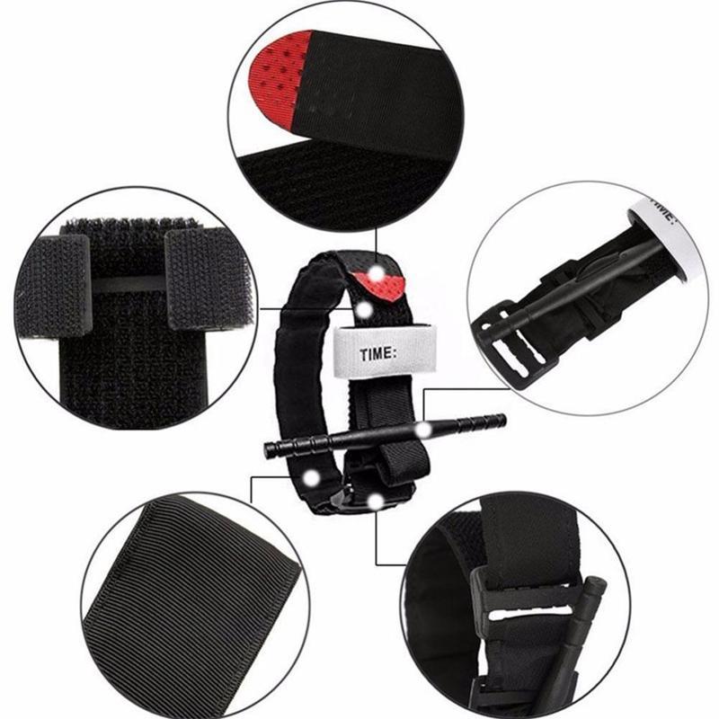 One-Handed Tactical Tourniquet for Outdoor First Aid by HitMyNeed
