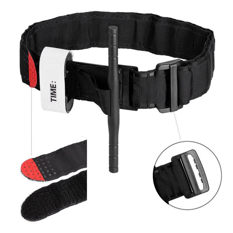 One-Handed Tactical Tourniquet for Outdoor First Aid by HitMyNeed