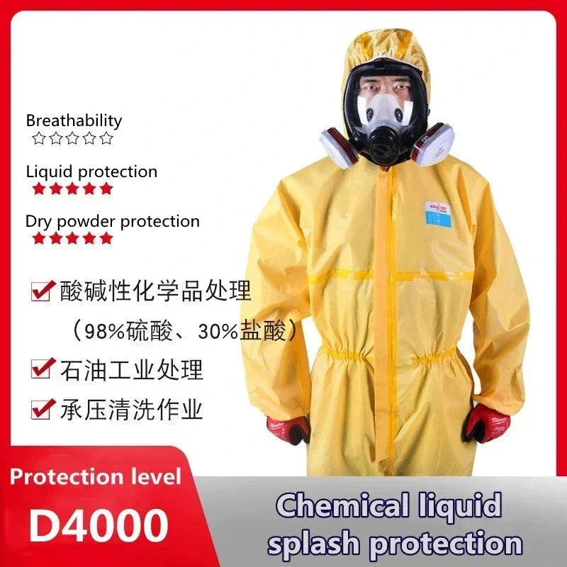 One Piece Chemical Work Coverall Acid & Alkali Resistant by HitMyNeed