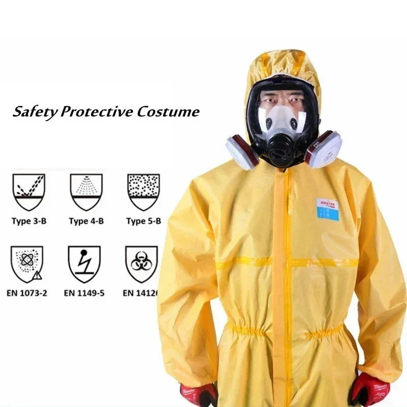 One Piece Chemical Work Coverall Acid & Alkali Resistant by HitMyNeed