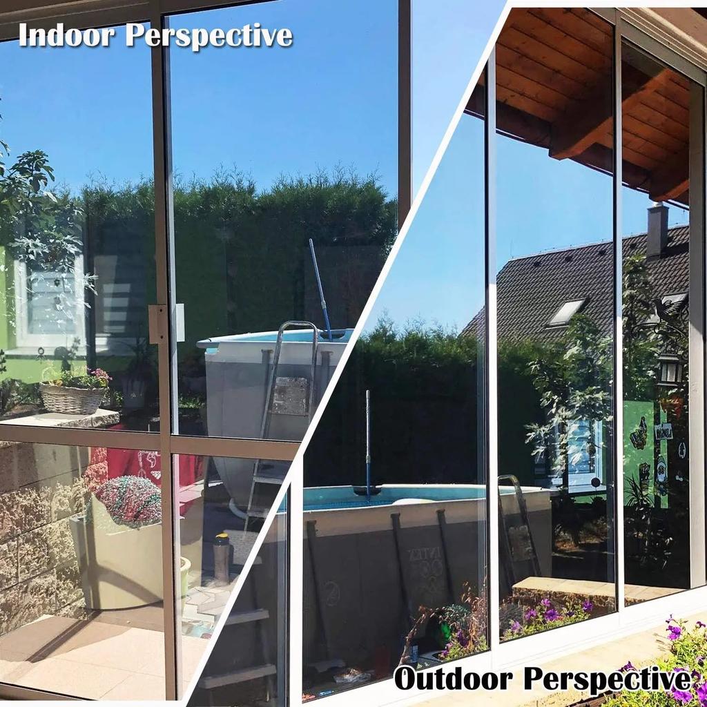 One Way Mirror Window Film for Home & Office by HitMyNeed