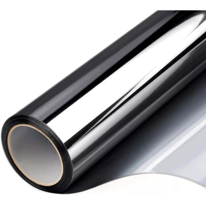 One Way Mirror Window Film for Home & Office black 50x200cm by HitMyNeed