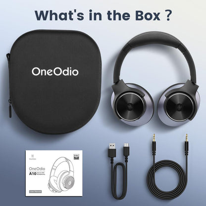 OneOdio A10 Hybrid ANC Over-Ear Bluetooth Headphones by HitMyNeed