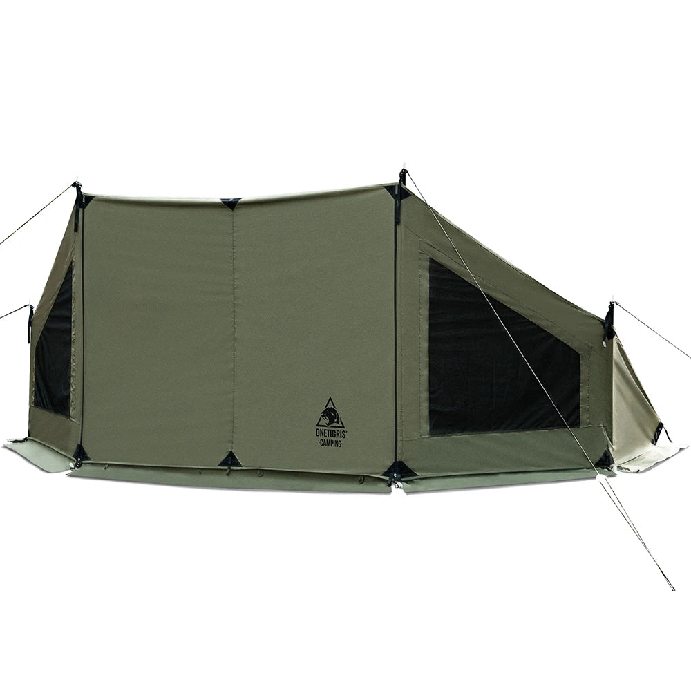 OneTigris MICABIN T/C Camping Wind Tarp Shelter by HitMyNeed