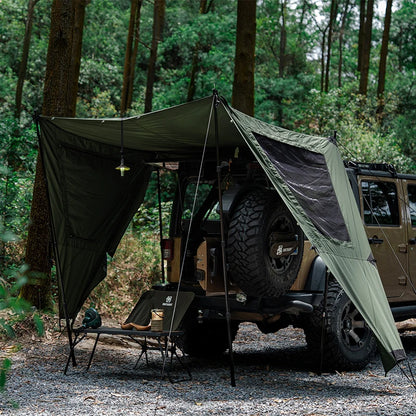 OneTigris MICABIN T/C Camping Wind Tarp Shelter by HitMyNeed