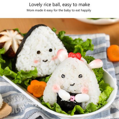 Onigiri Press Molding Set with Spoon (3pcs) by HitMyNeed