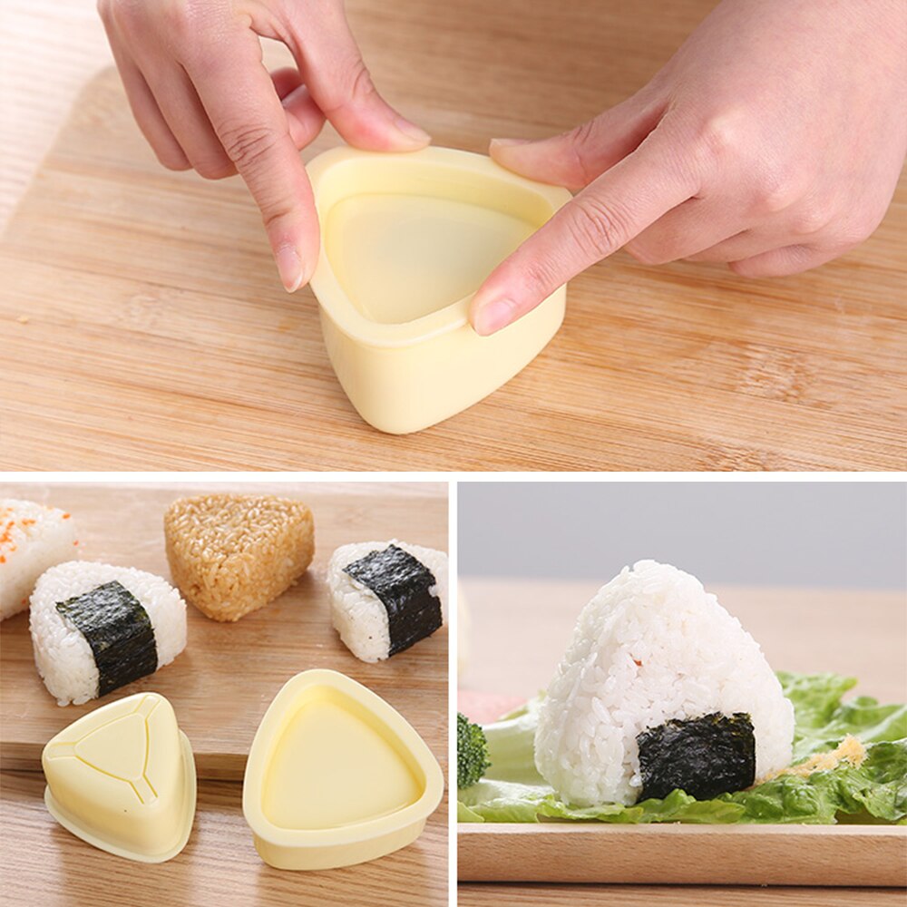 Onigiri Press Molding Set with Spoon (3pcs) by HitMyNeed