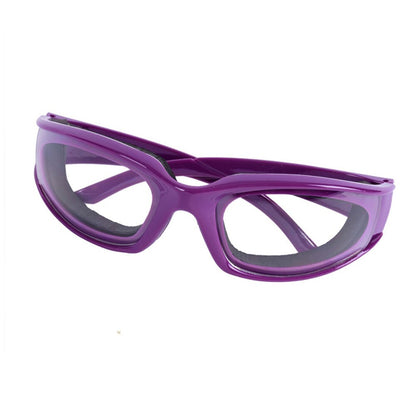 Onion Cutting Goggles Kitchen Eye Protection purple by HitMyNeed
