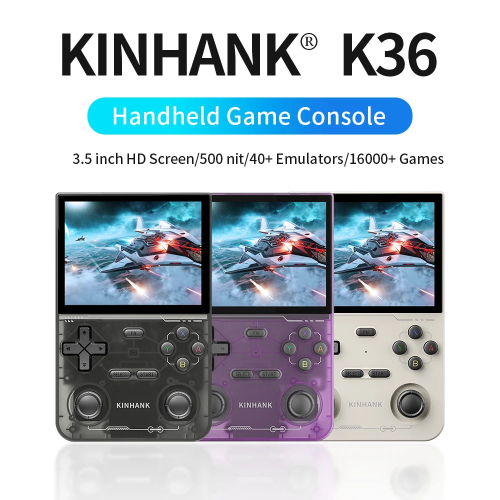 Open Source K36 Retro Handheld Console 16000 Games by HitMyNeed