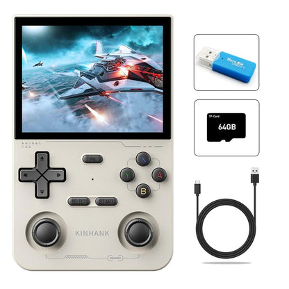 Open Source K36 Retro Handheld Console 16000 Games warm-gray by HitMyNeed
