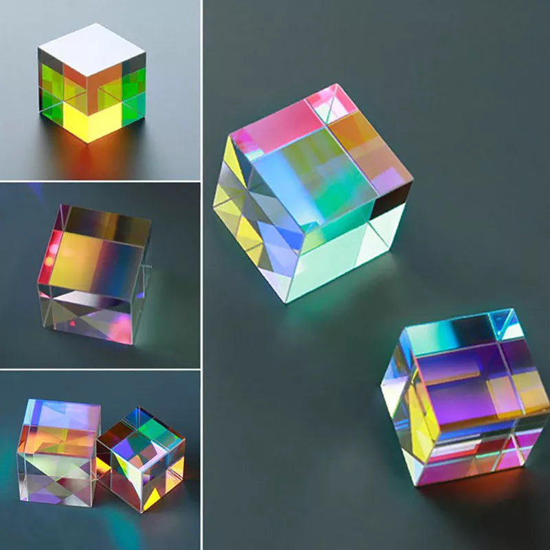 Optical Glass X-Cube RGB Dichroic Prism 12.7 mm 15mm by HitMyNeed