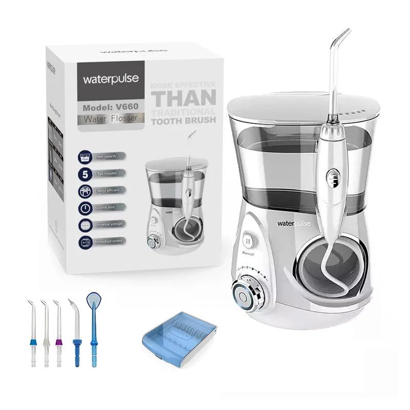 Oral Irrigator 12-Level Water Flosser with 5 Nozzles us by HitMyNeed