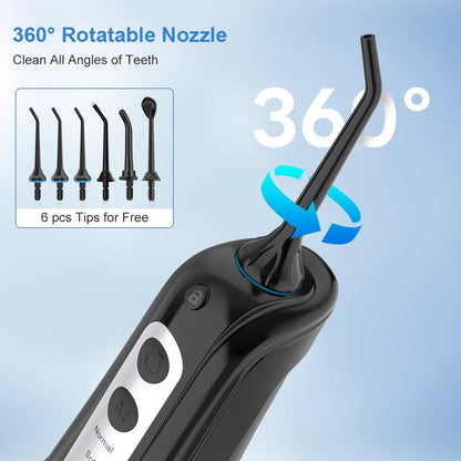 Oral Irrigator 300ml Cordless Dental Water Flosser by HitMyNeed