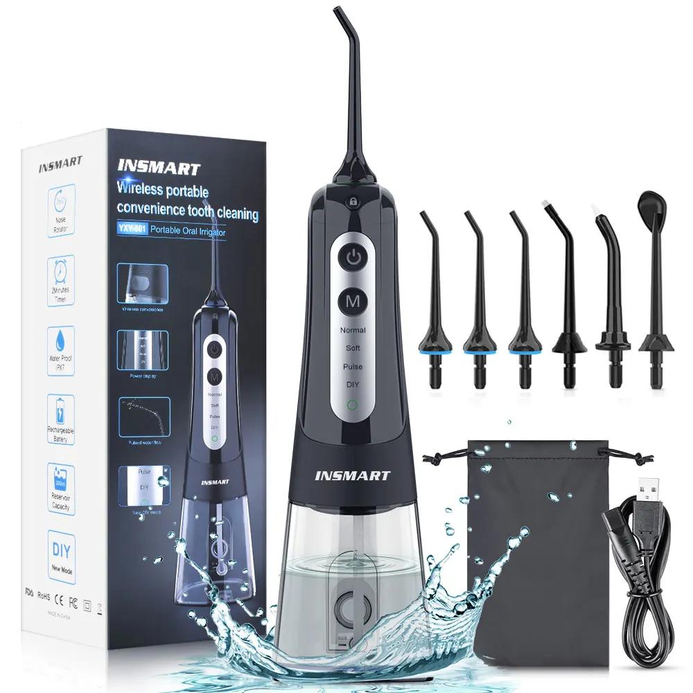 Oral Irrigator 300ml Cordless Dental Water Flosser by HitMyNeed