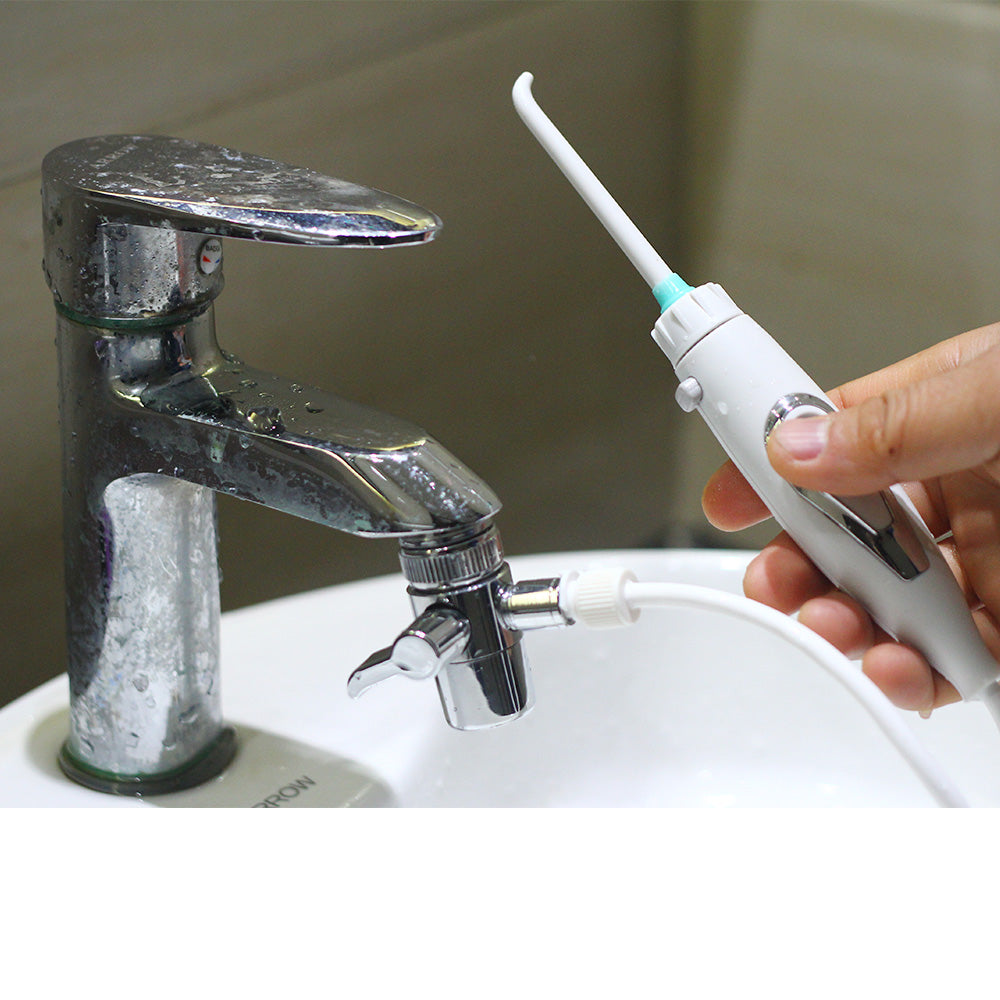 Oral Irrigator Faucet Water Jet Hydrofloss by HitMyNeed