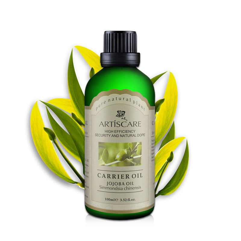 Organic Jojoba Oil for Face, Body & Hair 100ml by HitMyNeed