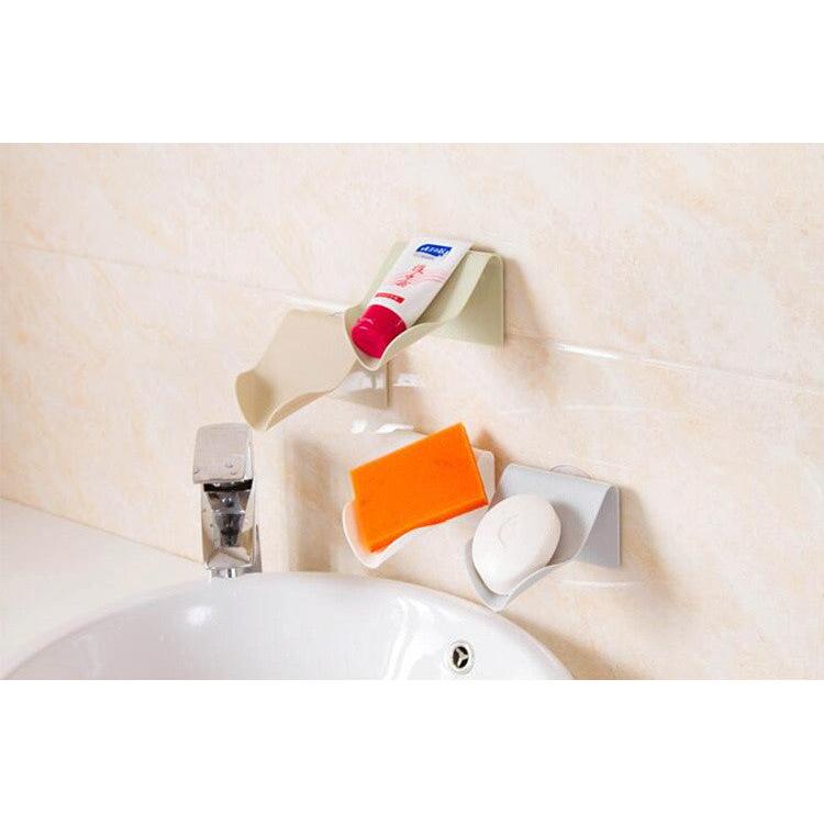 Organizing Bathroom Suction Shelf by HitMyNeed