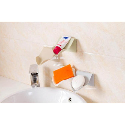 Organizing Bathroom Suction Shelf by HitMyNeed