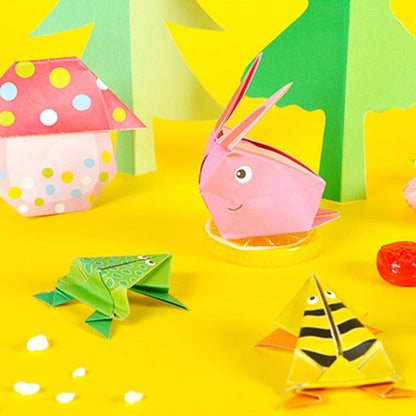 Origami Paper Folding Kit for Kids with Guide Book by HitMyNeed