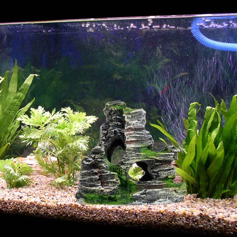 Ornamental Resin Fish Cave Aquarium Decoration by HitMyNeed