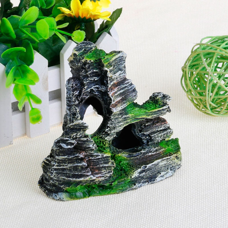 Ornamental Resin Fish Cave Aquarium Decoration by HitMyNeed