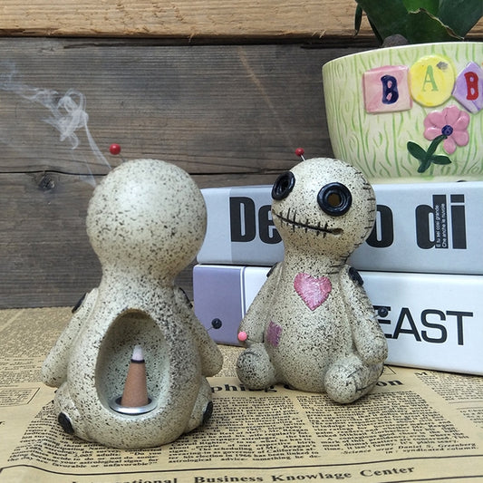 Ornamental Voodoo Doll Cone Incense Burner by HitMyNeed