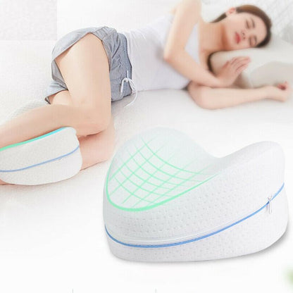 Orthopedic Memory Foam Knee Wedge Pillow by HitMyNeed