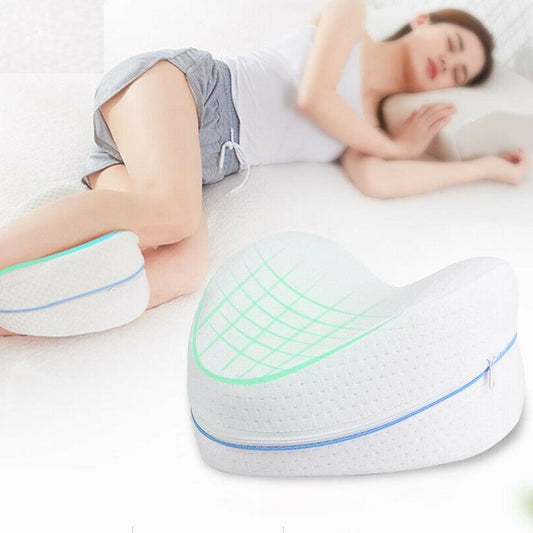 Orthopedic Memory Foam Knee Wedge Pillow by HitMyNeed