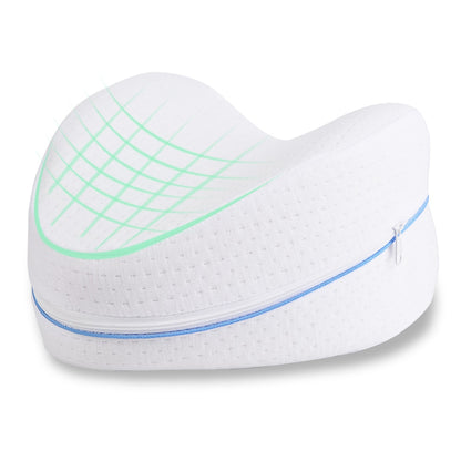Orthopedic Memory Foam Knee Wedge Pillow by HitMyNeed