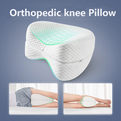 Orthopedic Memory Foam Knee Wedge Pillow by HitMyNeed