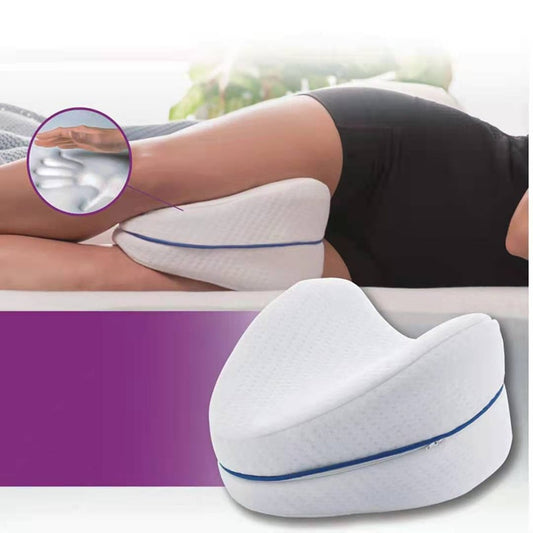 Orthopedic Memory Foam Leg Pillow for Hip & Back Pain by HitMyNeed