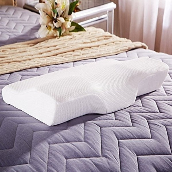 Orthopedic Memory Foam Pillow for Neck Pain Relief by HitMyNeed