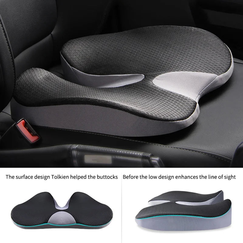Orthopedic Memory Foam Tailbone & Prostate Seat Cushion by HitMyNeed