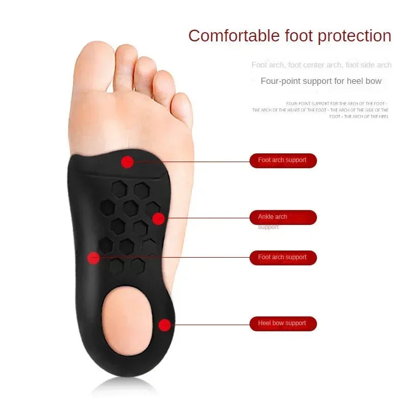 Orthotic Insoles for Flat Feet & O-Leg Support by HitMyNeed