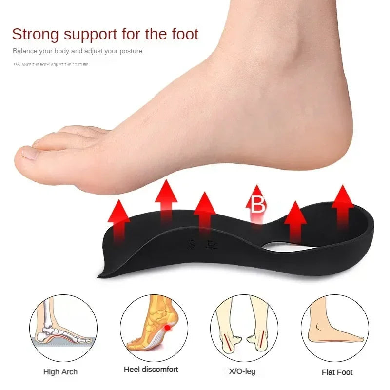 Orthotic Insoles for Flat Feet & O-Leg Support by HitMyNeed