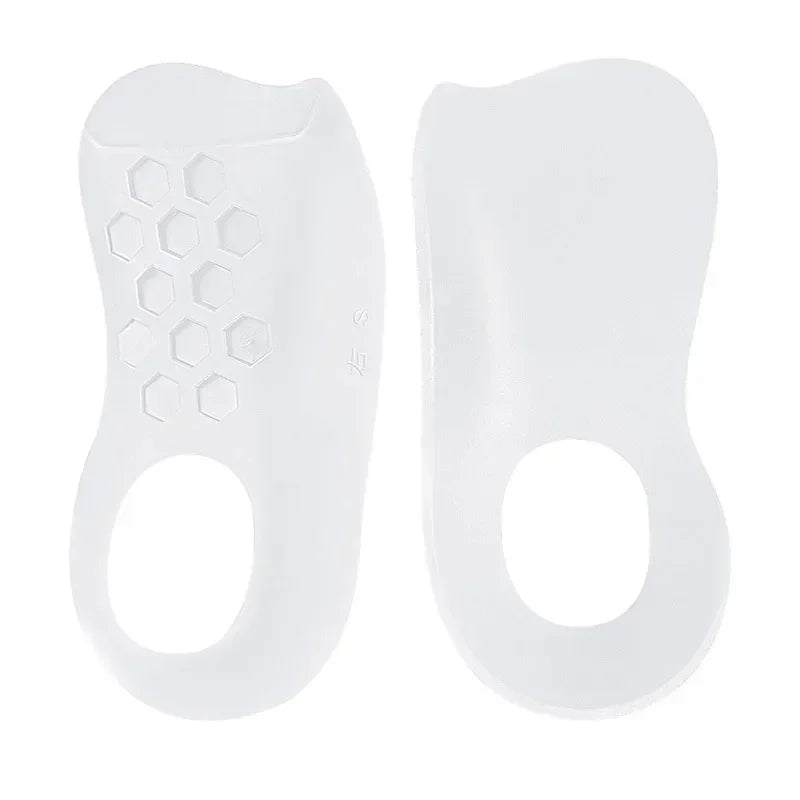 Orthotic Insoles for Flat Feet & O-Leg Support white l-eu40-47 by HitMyNeed